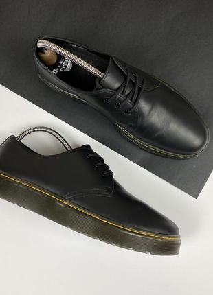 Туфли dr.martens thurston lo leather original кожаные есть коробка1 фото