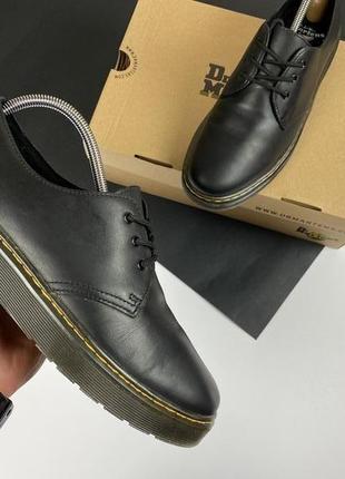 Туфли dr.martens thurston lo leather original кожаные есть коробка2 фото