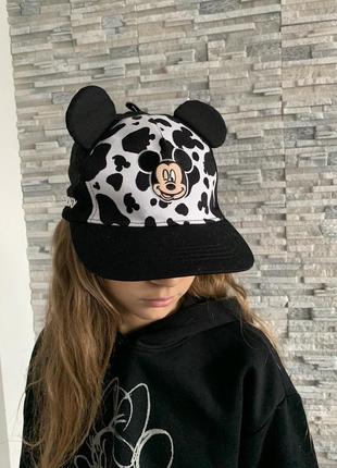 Дитяча кепка zara mickey mouse/бейсболка/детская кепка зара/шапка