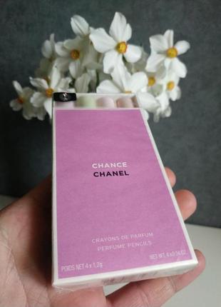 Набор парфюмированных карандашей chanel chance perfume pencils 4в1 карандаши шанель2 фото