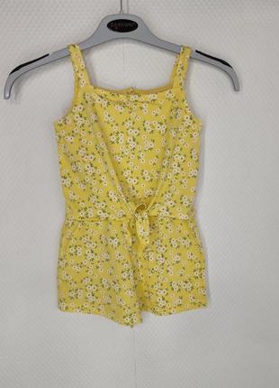 Літній крутий ромпер шорти кофта комбез на дівчинку