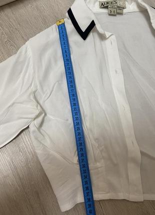 Укороченная блуза с воротничком2 фото