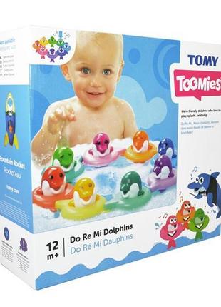Іграшка для ванної toomies співочі дельфіни (e6528) ll2 фото