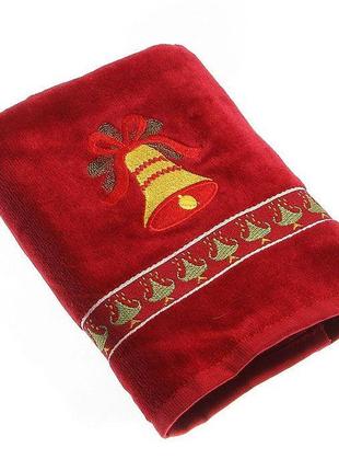 Рушник махровий home line "крісмас", 30х45см 11321210 фото