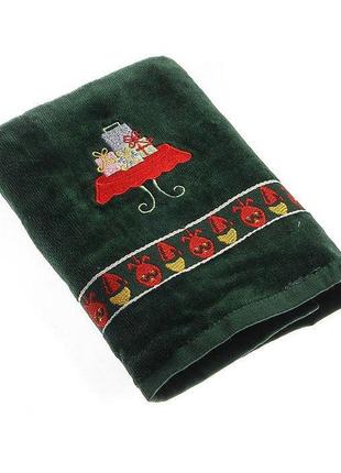 Рушник махровий home line "крісмас", 30х45см 1132124 фото