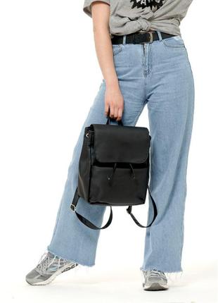 Жіночий рюкзак sambag loft men чорний3 фото