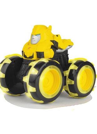 Іграшкова машинка john deere kids monster treads бамблбі з великими світними колесами (47422) l