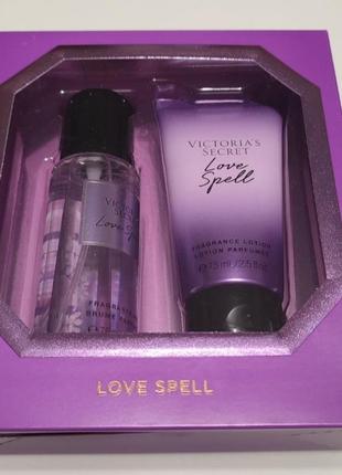 Набор парфюма victoria’s secret love spell1 фото