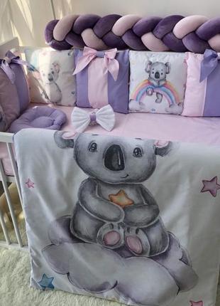 Комплект постільної білизни baby comfort коала ll