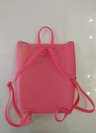 Рюкзак силиконовый розовый2 фото