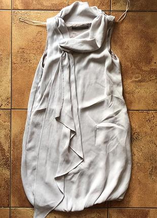 Круте плаття zara з шарфом