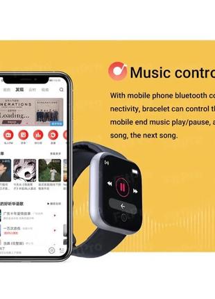 Смарт часы спортивные браслет фитнес трекер с пульсометром шагомером женские мужские чёрные черные белые7 фото