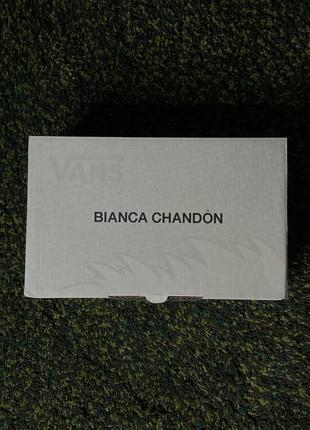 Кеды vans vault x bianca chandon ua sk8-high reissue (new) | original10 фото