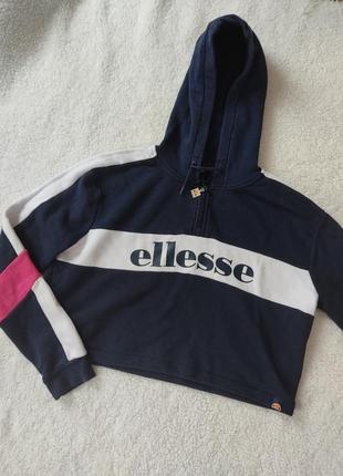 Худи big logo ellesse оригинал укороченное2 фото