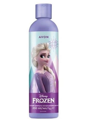 Дитячий шампунь для волосся frozen avon 200 мл1 фото