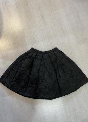 Черная юбка mohito2 фото