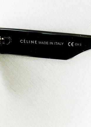 Celine очки женские солнцезащитные зеркальные голубые5 фото