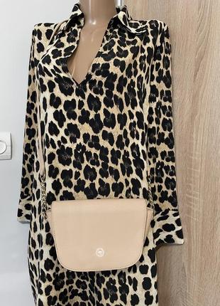 Сукня блуза леопардова7 фото