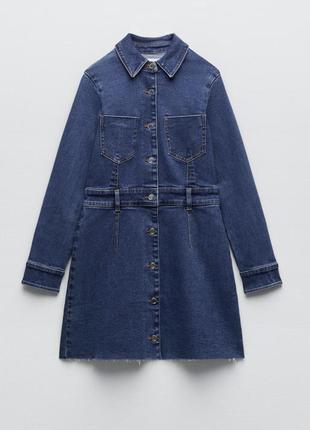 Джинсова сукня zara
