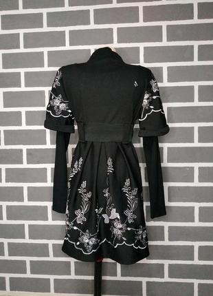 Платье- туника с вышивкой4 фото