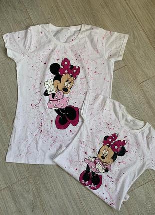 Футболка family look з міккі