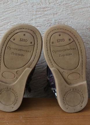 Bio- кожаные ботиночки - ортопедик, воздушный амортитзатор7 фото