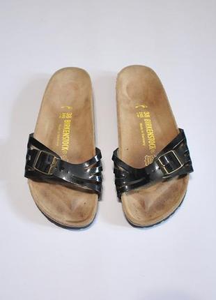 Шльопки шльопанці тапки сандалі босоніжки в'єтнамки сланці birkenstock - 38 - 245 мм