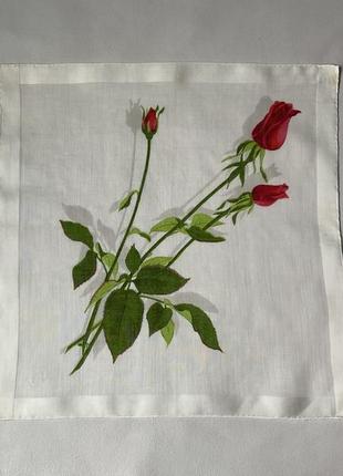 Носовие платочки рози2 фото