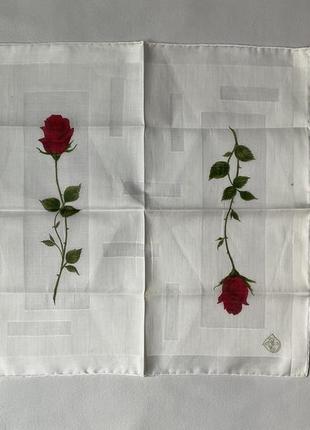 Носовие платочки рози5 фото