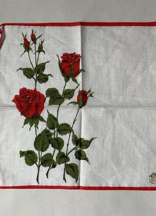 Носовие платочки рози4 фото