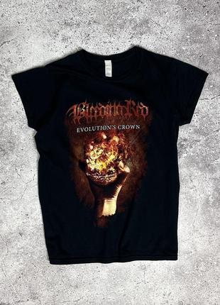 Bleeding red evolution’s crown офф мерч футболка rock рок