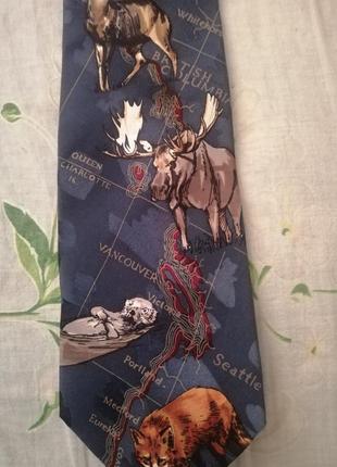 Шёлковый галстук.