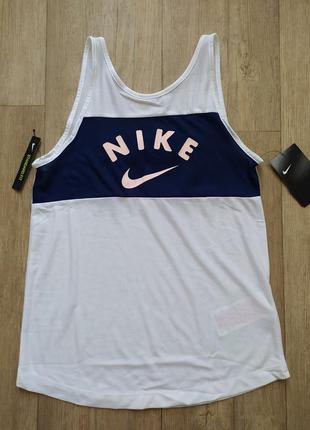 Nike g nk tank fb майка для девочки спортивная форма бег фитнес футболка3 фото