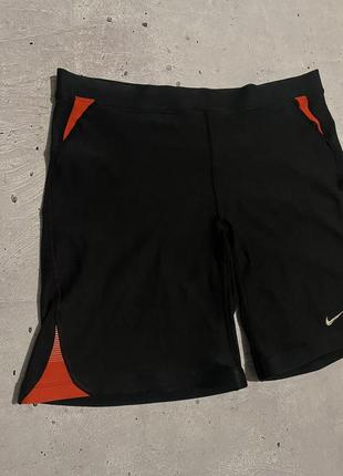 Мужские спортивные шорты велосипедки nike fit размер xl4 фото