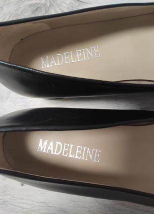 Шикарные натуральные брендовые туфли лодочки madeleine испания 37 размер5 фото