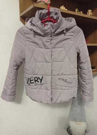 Модная детская куртка демисезонная1 фото