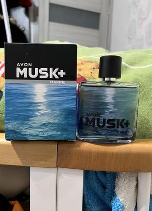 Туалетная вода avon musk marine