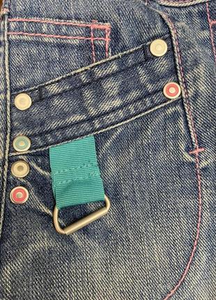 Крутецька джинсова довга юбка next 4 р ( 104 см).3 фото