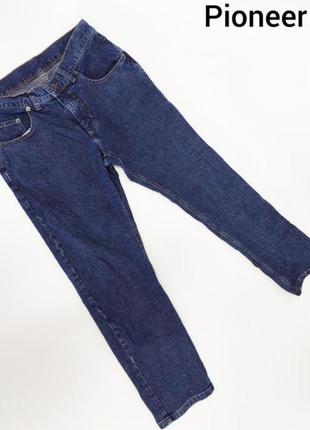 Мужские укороченные джинсы прямые от бренда pionеer