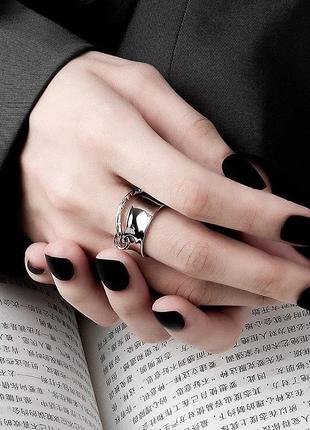 Кільце s925 колечко кольцо каблучка перстень стильне модне якісне нове сріблясте3 фото