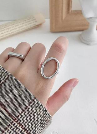Кільце кольцо колечко срібне оригінальне стильне модне нове1 фото