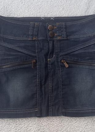 Джинсовая юбка