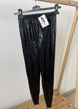Брюки виниловые кожа кожаные брюки экокожа леггинсы из кожи