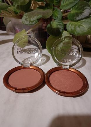 Бронзатор quiz bronzing illumination powder 01, 02 honey bronze 12 г1 фото