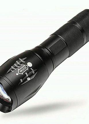 Ліхтарик металевий на батарейках