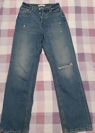 Джинсы zara denim, р. м