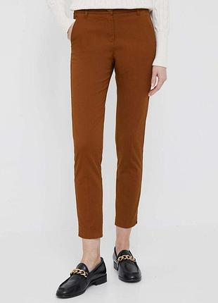 Брюки женские sisley цвета кэмел