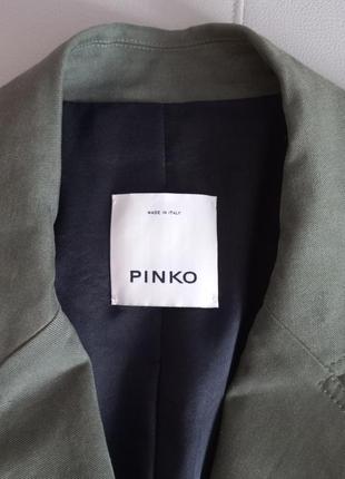 Pinko! оригинал! супер стильный жакет/пиджак. в цвете хаки.2 фото