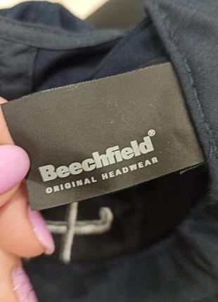 Бейсболка beechfield темно синяя2 фото