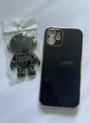 Силиконовый чехол с космонавтом, чехол на iphone 12